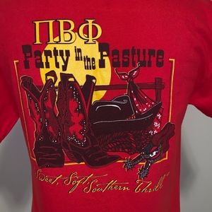 Pi Beta Phi UGA Party in the Pasture 2003 T-shirt